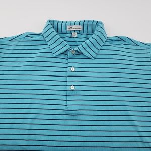 Mens Peter Millar Short Sleeve Golf Polo Shirt